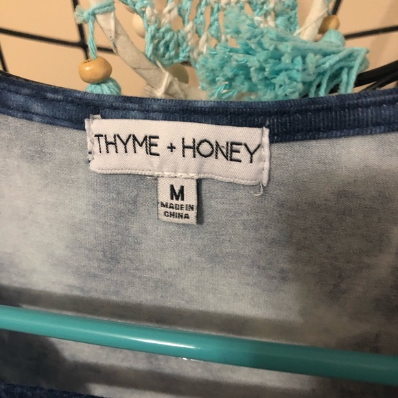 COPY - Thyme and Honey bell sleeve tie dye top - Picture 4 of 4